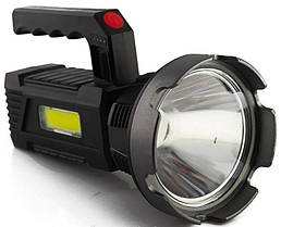 Ліхтар акумуляторний BL T100 7859 Led COB Micro, чорний, фото 2
