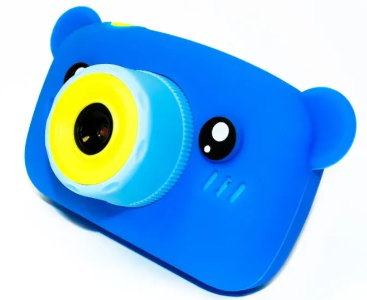 Фотоапарат дитячий DVR Baby Camera X-500B 7692, блакитний ведмідь
