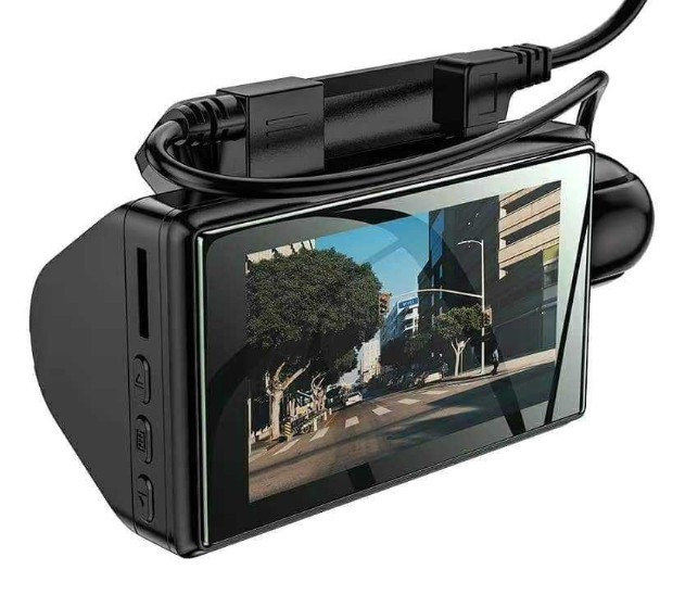 Відеореєстратор HOCO Di07 plus Original з двома камерами HD