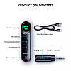 Блутуз bluetooth перехідник в адаптатор AUX BASEUS TYPE 7 AUX BLUETOOOTH HANDS-FREE CAR KIT, фото 5