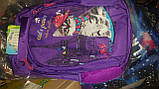Рюкзак шкільний каркасний ортопедичний для дівчинки з кішкою, фото 6