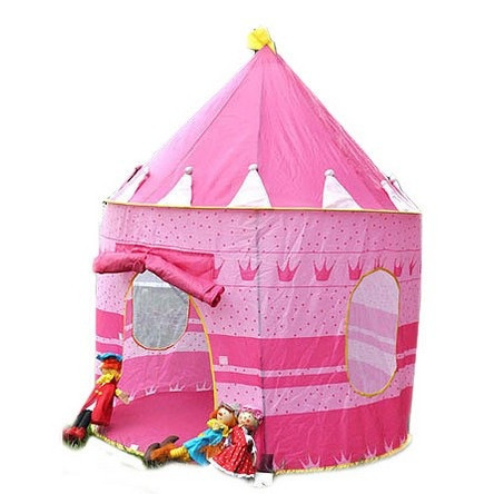 Дитяча ігрова палатка замок Рожева