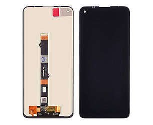 Дисплей для Motorola G9 Power (XT2091), модуль в зборі (екран і сенсор) чорний, оригінальний