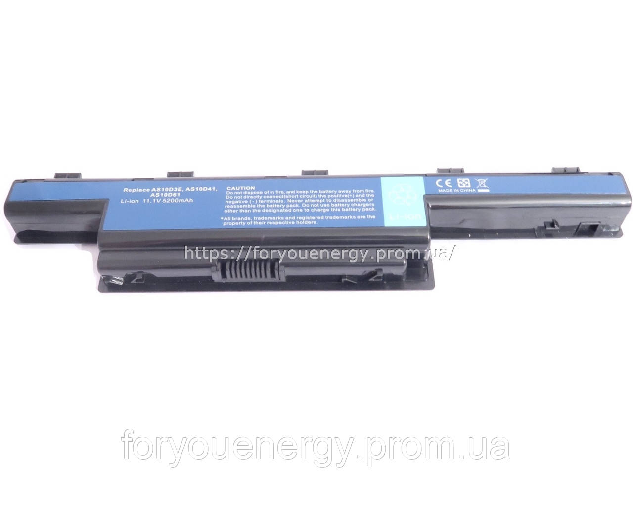 Аккумулятор батарея Packard Bell EasyNote TM 80 81 82 83 85 86 87 89 93 94 97 5200mAh Чёрный для ноутбука - фото 2 - id-p1462477661