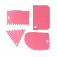 Набір шпателів 4 шт. ( пластик)