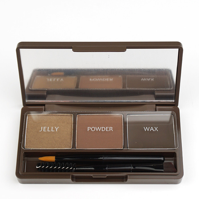 Набір для корекції брів — MISSHA 3-STEP Brow Kit 01-02 тон (5 g), фото 1