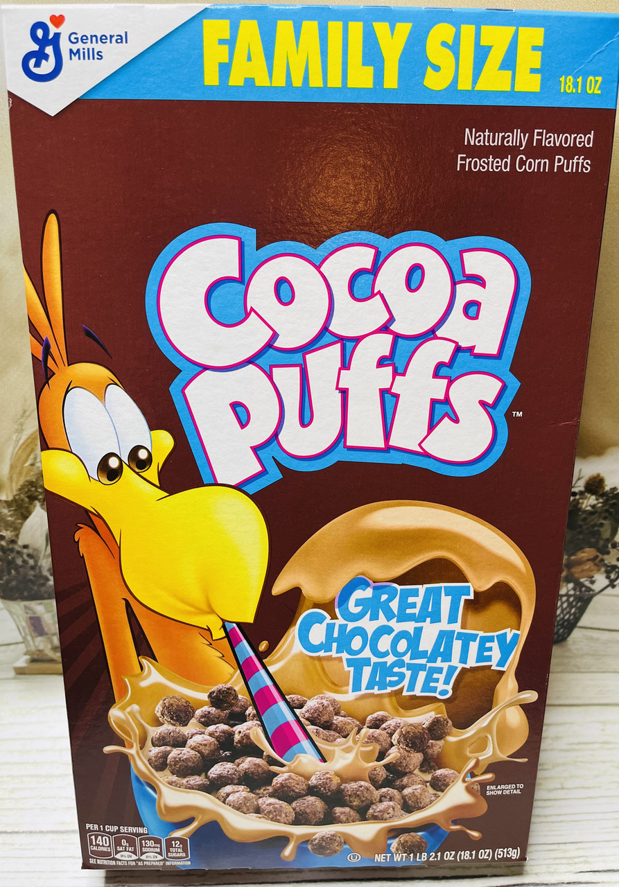 Сухий сніданок повітряні пафси Cocoa Puff