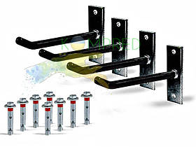 Комплект кронштейнів для зберігання коліс