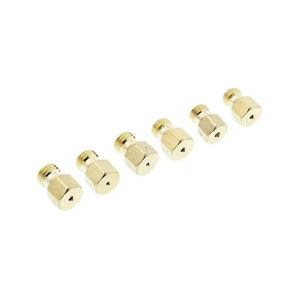 Набір форсунок (6 шт, G20-20 mbar) пальники 4055171310 для газових плит Electrolux PR1
