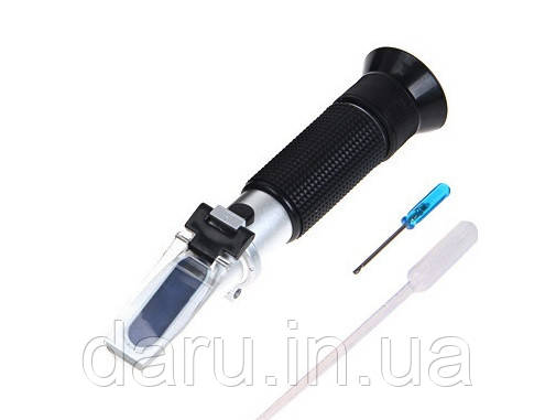 Рефрактометр RHW - 25 Brix /ATC(REF503/51) з двома шкалами (Brix 0-40%) і (спирт 0-25%) виноробам і пивоварам, фото 1