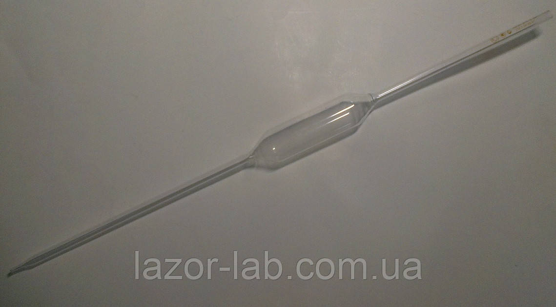 Піпетка Мора 2-2-100 (100 мл; ісп. 2; кл. 2) з розширенням ГОСТ 29169-91