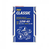 CLASSIC SAE10W/40 4 л метал Олива моторна напівсинтетика Mannol API SN/CH-4 7501