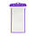 Водонепроникний чохол для телефону (фіолетовий з прозорим), фото 4