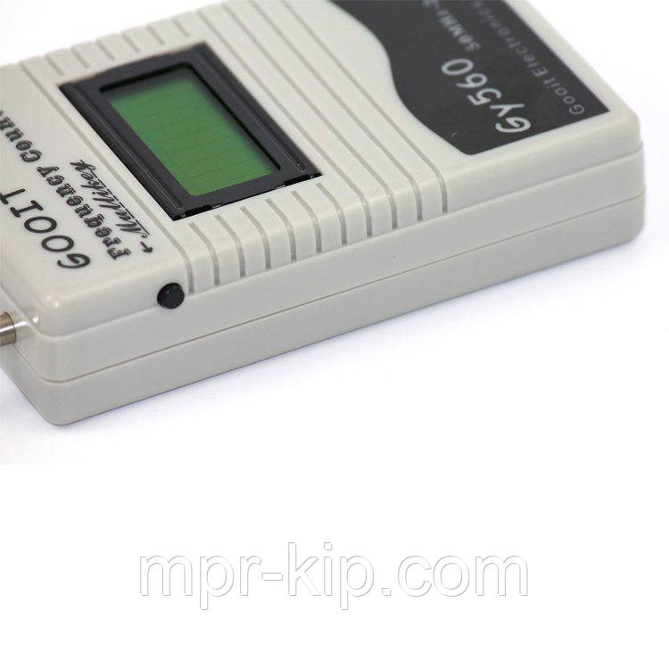 Цифровий частотомір Gooit Gy560 Frequency Сounter, 50MГц ~ 2,4 ГГц - фото 3 - id-p1462553629