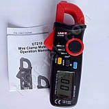 Кліщі струмовимірювальні UNI-T UT210A (UTM 1210A) (до 200A), фото 2
