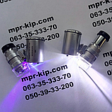 Кишеньковий мікроскоп MG 9882 60X з LED та ультрафіолетовим підсвічуванням, фото 2