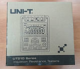 Мегаомметр UNI-T UT512 (від 0,5 МОм до 100 000 МОм; від 500 до 2500 В), фото 11