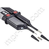 Двополюсний індикатор напруги Voltcraft VC-63 до 690В AC/DC (LED/LCD/зуммер), Німеччина, фото 3