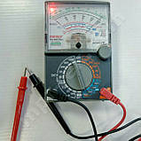 Мультиметр аналоговий SUNWA YX-360TRES (1000В, 500мА, 2МОм, hFE, продзвонювання,тест батарей), фото 2