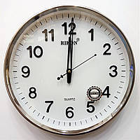 Настенные часы Rikon 3151 круглые белые классические
