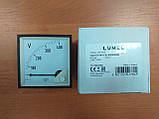 Аналоговий вольтметр LUMEL EA19N E614 400V, Польща, фото 3