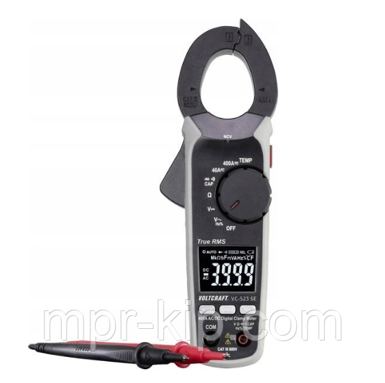 Струмовимірювальні кліщі VOLTCRAFT VC-523 SE з функцією мультиметра, Німеччина, фото 1