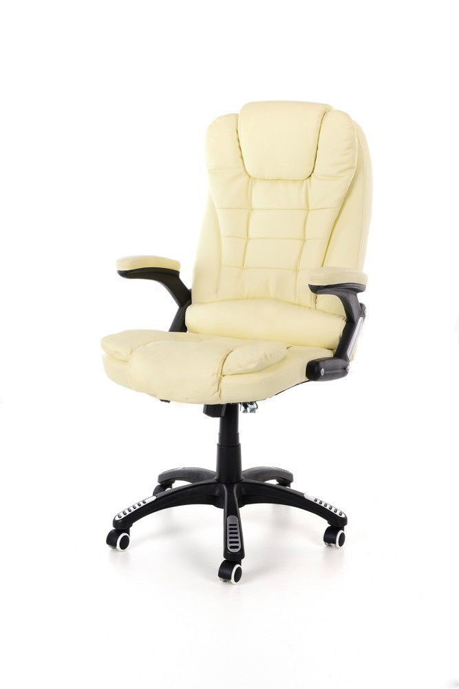 Офісне крісло операторське для персоналу крісло для офісу комп'ютерне АВКО АV03 бежеве