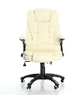 Офісне крісло операторське для персоналу крісло для офісу комп'ютерне АВКО АV03 бежеве, фото 4
