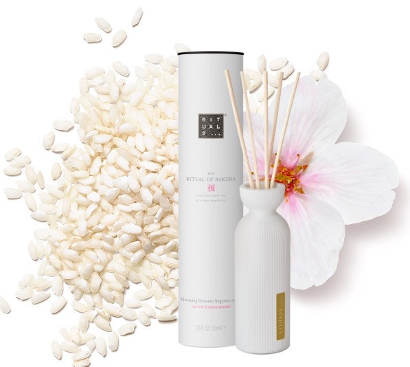Rituals Аромадіффузори для приміщення з паличками, Ritual of Sakura Mini Fragrance Sticks, Нідерланди, 70 мл, фото 1