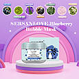 Маска для обличчя SERSANLOVE Blueberry Bubble Mask з екстрактом чорниці 100 гр, фото 2