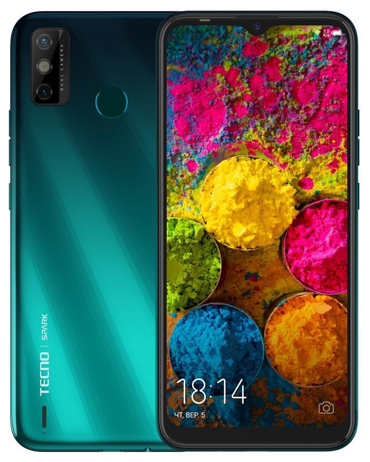 Смартфон TECNO Spark 6 Go (KE5) 2/32Gb Ice Jadeite