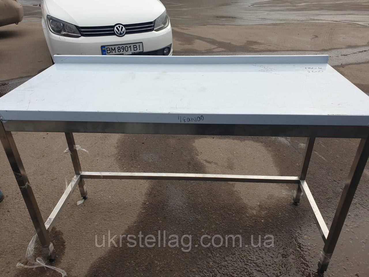 Продам Стіл із харчової неіржавкої сталі, Стіл неіржавка сталь 1.2 м,, фото 1