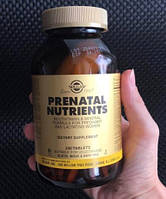 Комплекс витаминов для беременных Солгар Solgar Prenatal Nutrients 240 таблеток