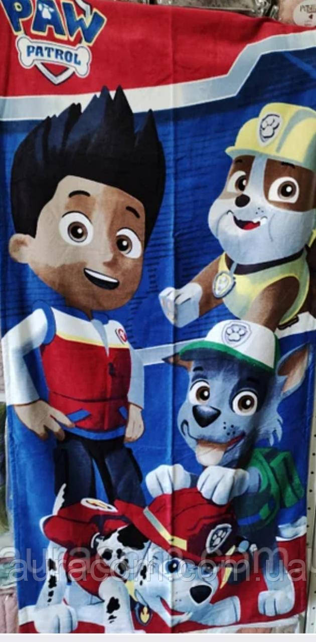 Дитячий пляжний рушник Щенячий патруль, Туреччина, фото 1