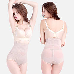 Коригувальні труси з високою талією DSKT2 бежеві, розмір M