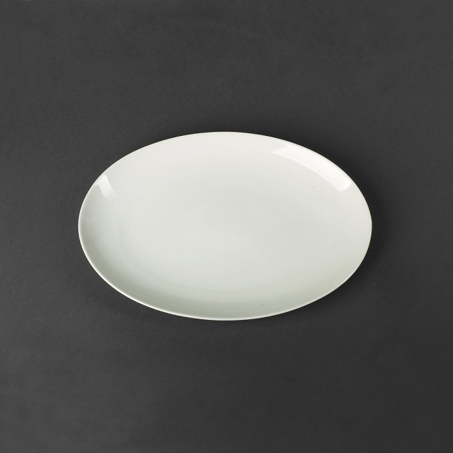 Блюдо овал б/б 30*21см