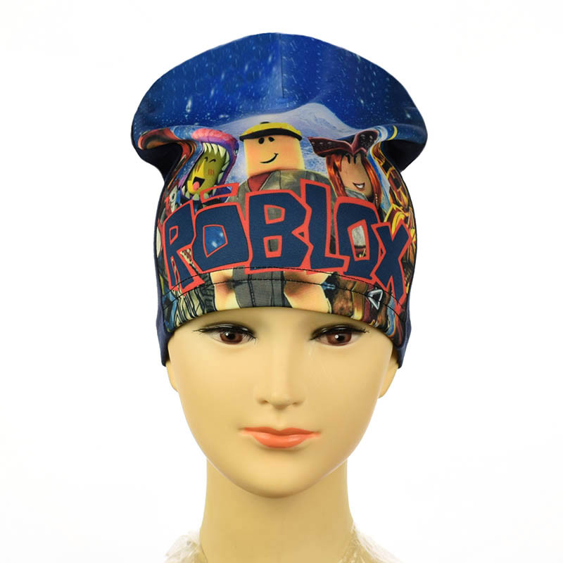 Трикотажная шапка "Roblox " темно-синий - фото 1 - id-p1459650489