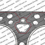 Прокладка ГБЦ ЮМЗ-6/Д-65, безасбестова з герметиком, Д65-02С12, фото 4