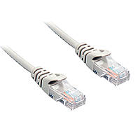 Патч-корд литой 3м U/UTP RJ45 Cat.5e серый