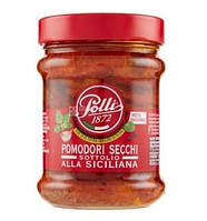 Polli, Pomodori Secchi, 285 г, Помидоры вяленые сицилийские, стекло