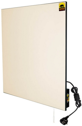 Керамічна опалювальна панель Africa T370, бежева, терморегулятор, фото 1