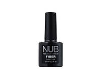 База для гель-лака с волокнами NUB Fiber Base Coat 8 мл, прозрачная