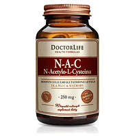 NAC N-ацетил L-цистеин 250 мг 60 кап Doctor Life NAC 250 mg Польша Доставка из ЕС
