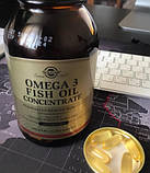 Омега 3 Солгар Solgar Omega 3 Fish Oil Concentrate 120 капсул, фото 7