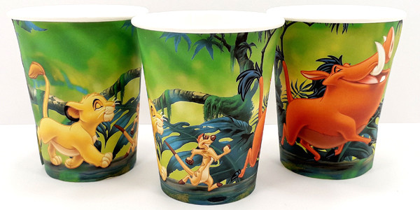 "Король Лев" - Стаканчики 250 мл., фото 1