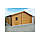 Сучасний сарай, госпблок для дачі з дерева 6,0х6,0 м. від виробника Modern barn - 115, фото 3