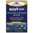 Oslomega, Норвезька серія, докозагексаєнова кислота (ДГК) з вітаміном D3 для дітей, 60 мл