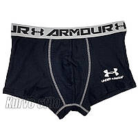 Чоловічі труси-боксери Under Armour, м'який натуральний бавовна, колір чорний
