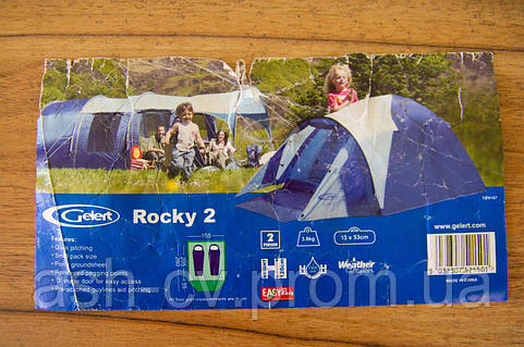 Gelert rocky 2 tent hot sale
