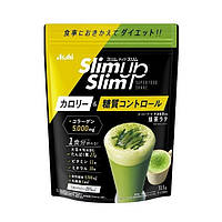 Протеиновый детокс коктейль со вкусом Матча Лате Asahi Slim Up, Япония, 315 грамм